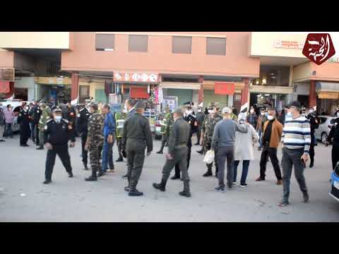 السلطات تمنع المواطنين من التظاهر احنجاجا على جواز التلقيح بالرشيدية