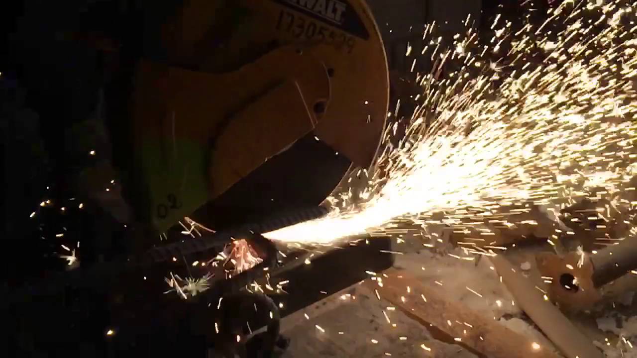 Steel rod cutting beautiful view YouTube