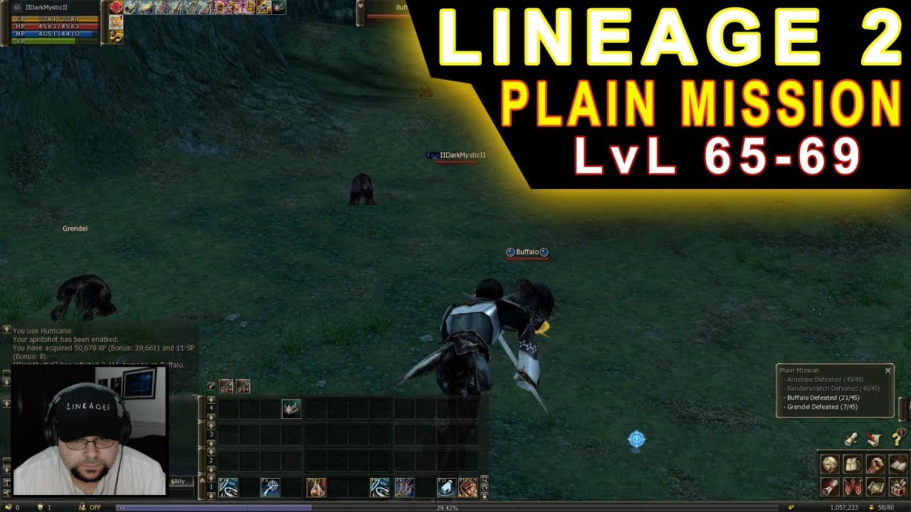 Lineage 2 Plain Mission Quest 65 69 Garden Of Beasts Goddard
