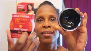 Creme Of Nature Black Edge Control Gel | Covers Greys + Thinning Edges