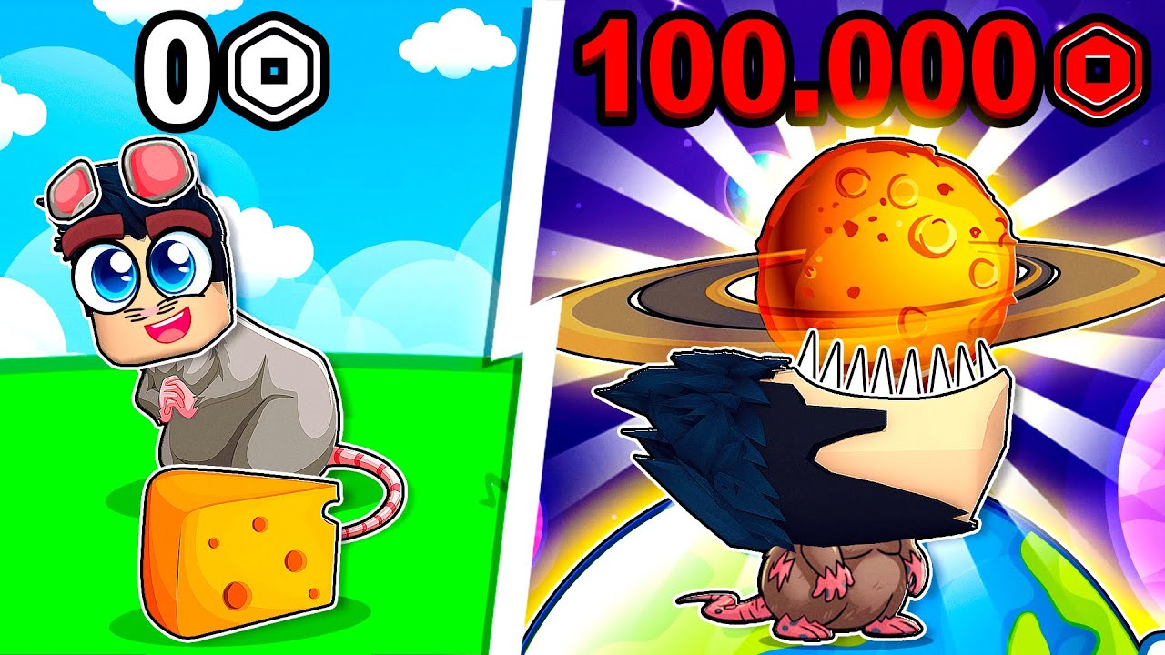 Devenir un RAT d'une TAILLE ÉNORME dans Roblox !