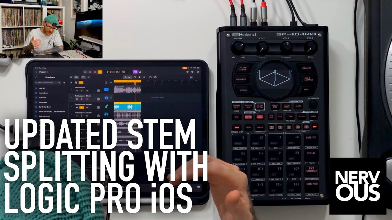 Updated Stem Splitting With Logic Pro iOS iPad - NervousCook$