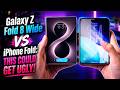 Galaxy Z Fold 8 Wide vs iPhone Fold: Samsung’s Biggest Threat Yet?