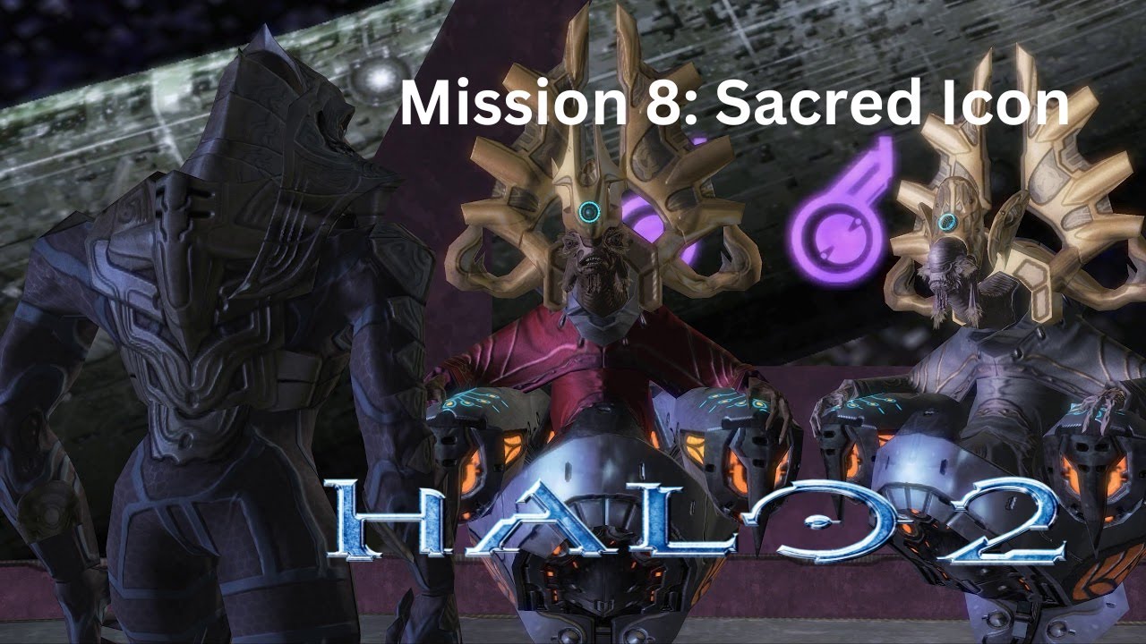 Halo 2 (2004) Original Mission 8: Sacred Icon No Commentary - YouTube