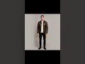 Brown Leather Jacket Outfit | Men’s Fashion Look | Stylish Winter Outfit for Boys #leatherjacket