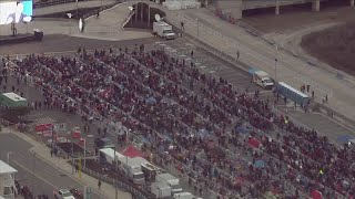 President Trump In Wildwood: Hundreds Camp Out For The Re-Election Rally