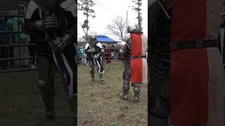 GREATSWORD BATTLE #armoredcombat #knights #buhurt