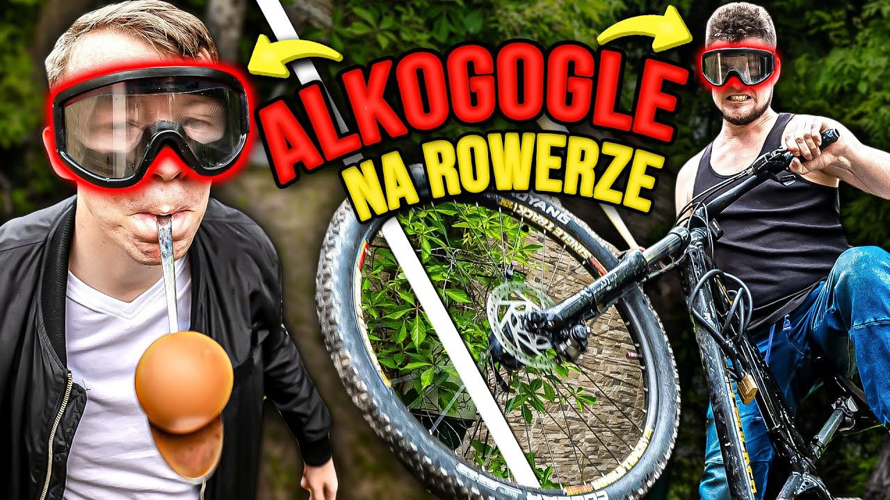 JEŹDZIMY NA ROWERZE W ALKOGOGLACH