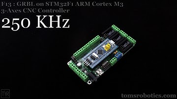 GRBL 32-bit 250KHz 3-Axes CNC Controller STM32F103 ARM Demo GRBL32 F13