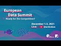 European Data Summit: Ready for Competition? | Day 3 (December 3, 2021)