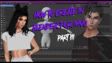 How to create in Blender for Imvu -  Part 3 (Parenting and exporting to Imvu)