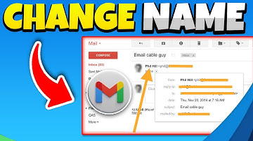 How to Change your Gmail Name in Laptop/PC 2025