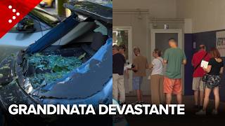 Grandine devastante in Brianza, auto distrutte. Lunghe file dal vetraio: "Più grossa delle uova"