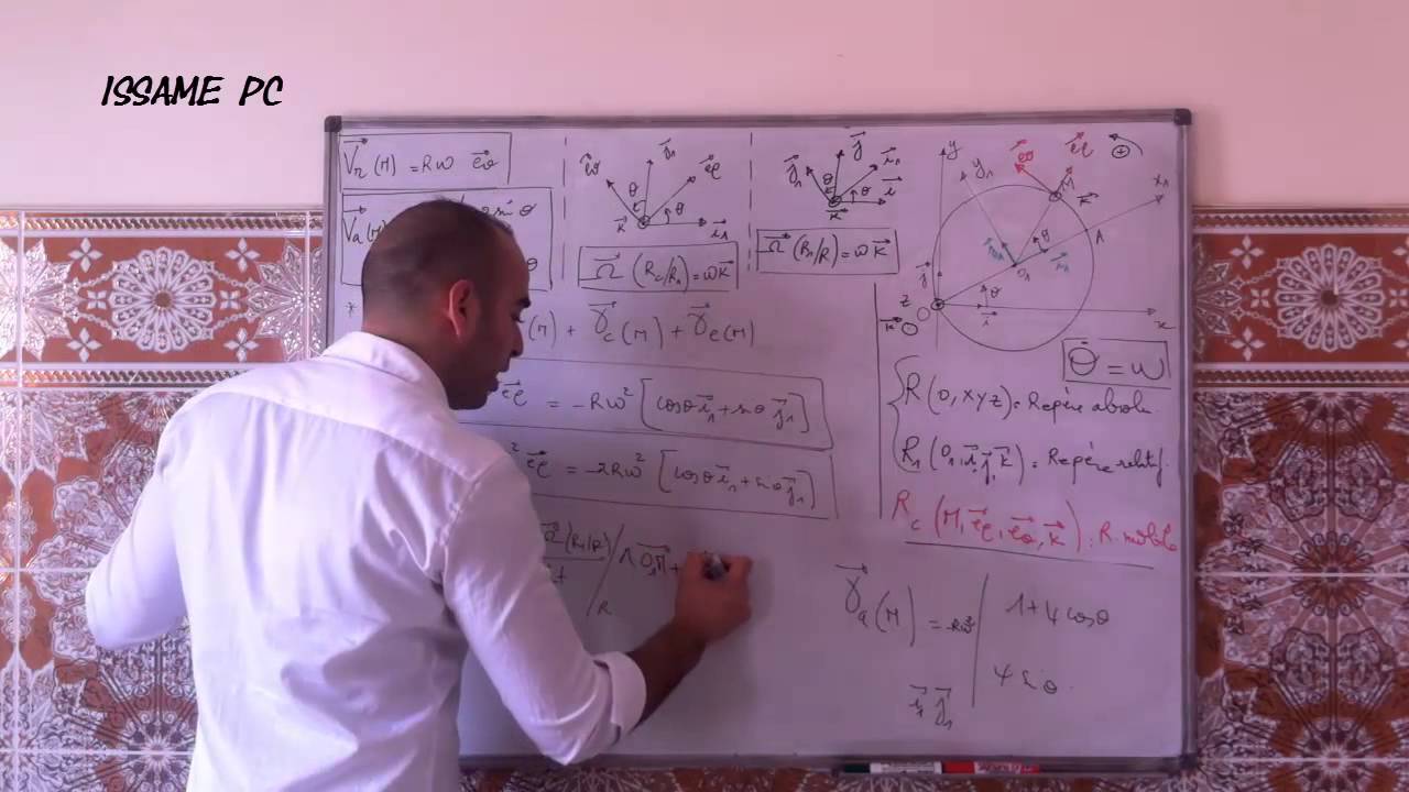 Changement de référentiels:Exercice (Partie14)