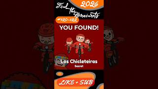 Find The Brainrots: #120-122 Ballerino Lololo + Chicleteira Bicicleteira + Los Chicleteiras #find