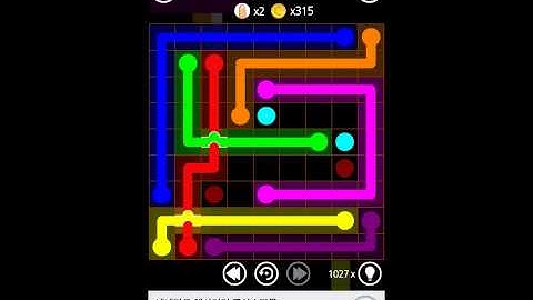 Flow Line Bridge Peach Pack Level 1-10 Walkthrough Solution