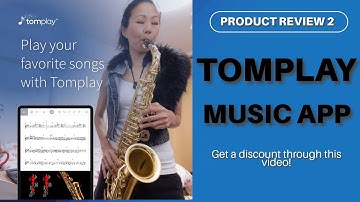 Tomplay Review 🎵 | The Interactive Sheet Music App for Saxophone & More