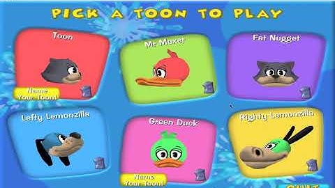 Toontown first Live commentary (Lefty Lemonzila reupload)