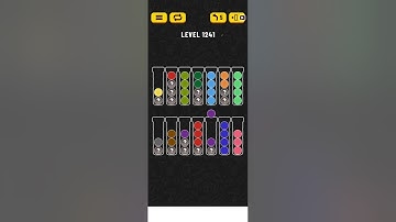 Ball sort level 1241