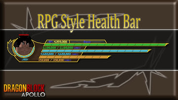 RPG Style Health Bar [Dragon Block Apollo]