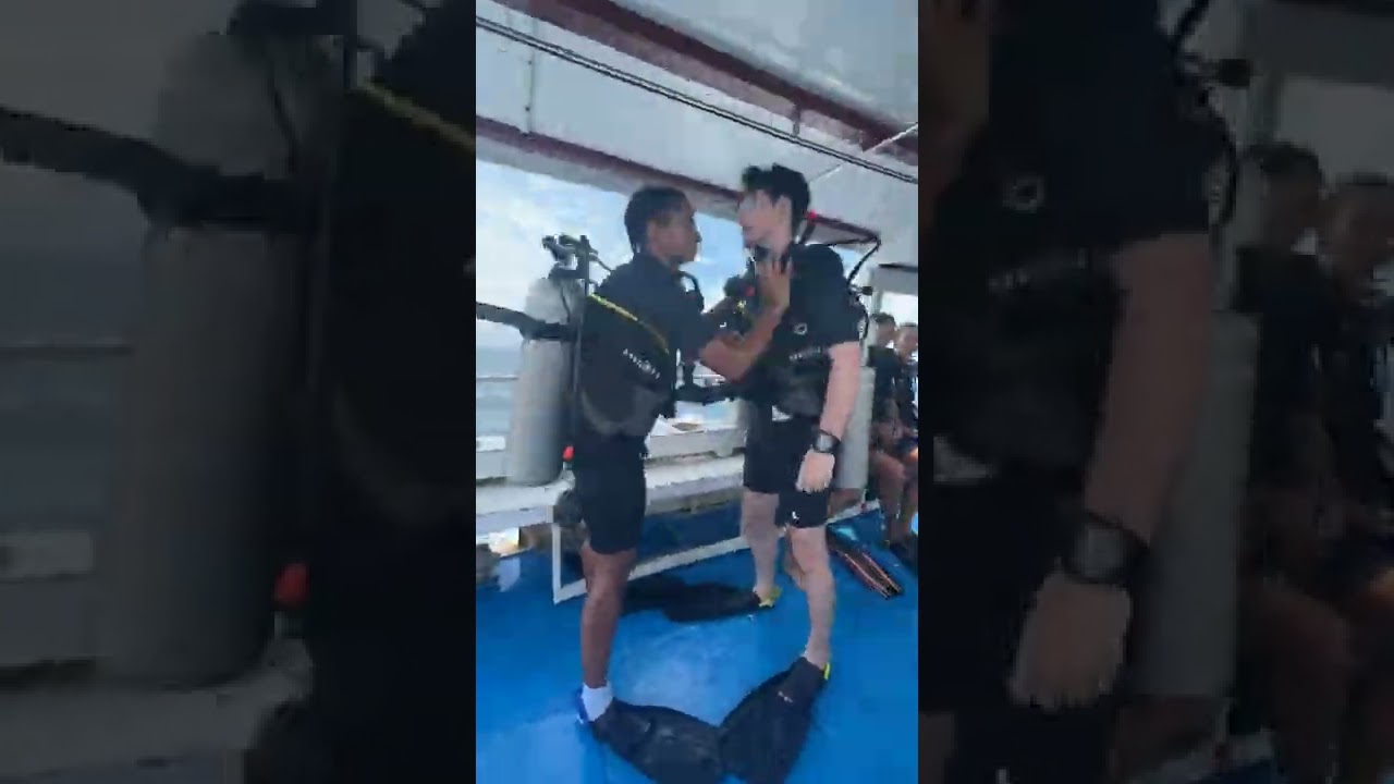 Fast version of a Buddy Check shown by our two awesome Open Water Students 😁😎🤙