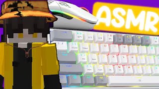 700 Fps Thocky Keyboard And Mouse Asmr Blocksmc Bedwars