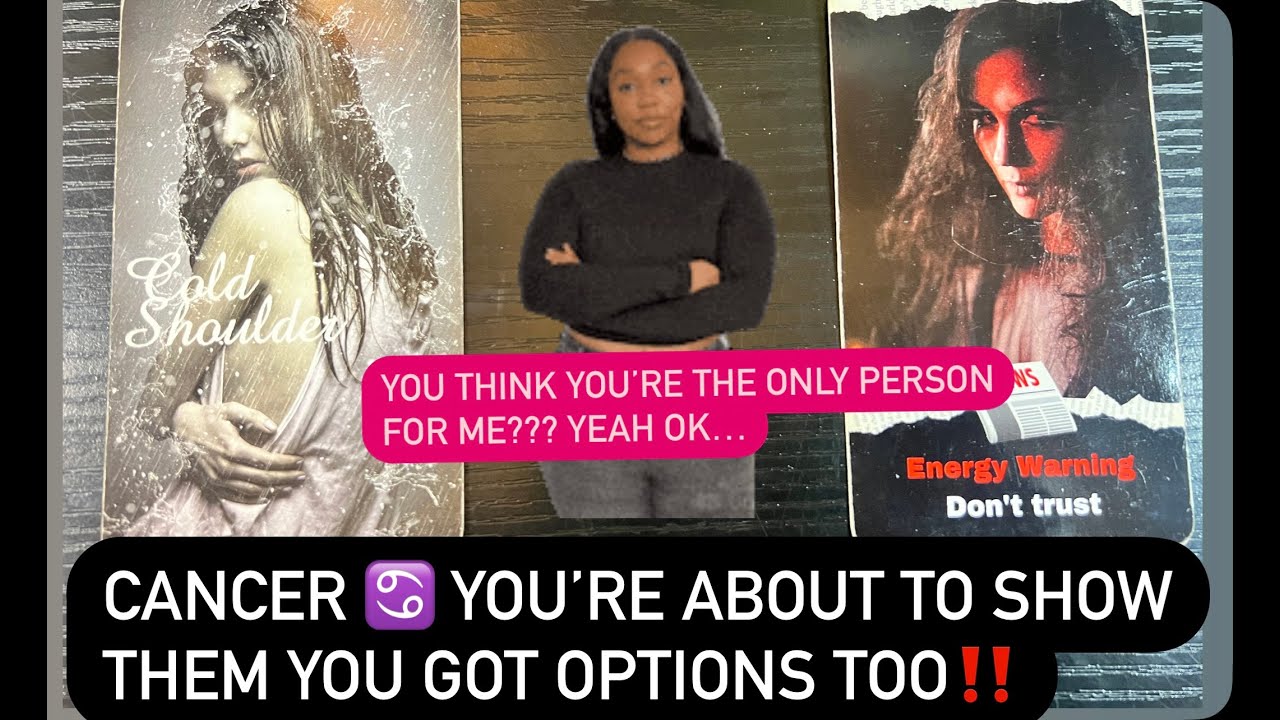 Cancer ♋️THEY THINK THEY’RE THE ONLY ONE 4U BUT UR GOING 2FOOL THEM‼️