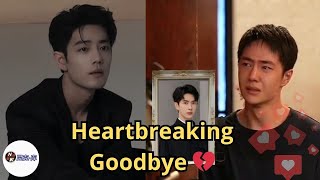 Rare Moment: Wang Yibo Holds Back Tears with Xiao Zhan at Yu Menglong’s Farewell
