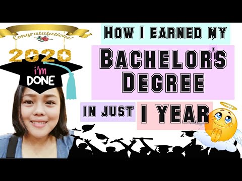 Video: Paano Makakuha Ng Bachelor's Degree