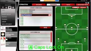 Striker Manager Tutorials - How to make Formations screenshot 5
