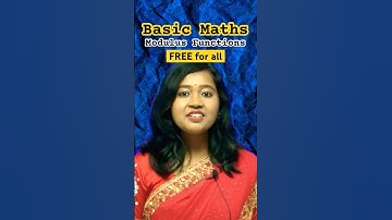 Big Announcement: Modulus Function Class Now FREE for All! #nda #maths #jee