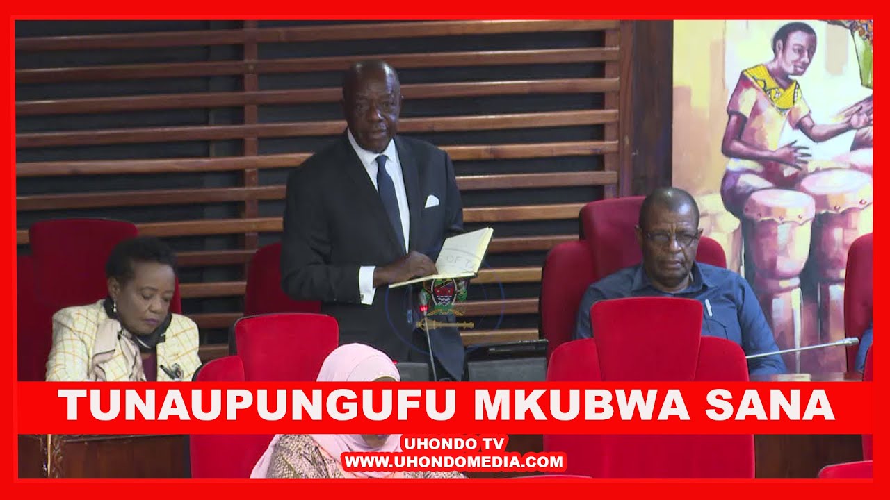 PROF. MUHONGO ASHUSHA NONDO BUNGENI MBELE YA MAWAZIRI 'TUNAUPUNGUFU MKUBWA SANA/ WAGENI MABINGWA'