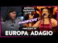 Monica Naranjo Reaction EUROPA ADAGIO (MAGNIFICENT!) | Dereck Reacts