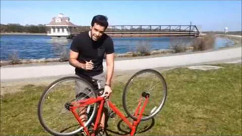 Onde fica o número do quadro da bicicleta?