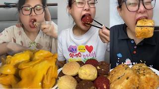 Mukbang food challenge new with real sound #d9mukbang #mukbang screenshot 3