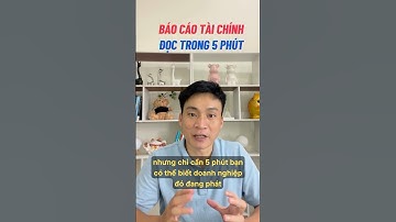 Cách đọc báo cáo tài chính trong 5 phút (không cần là dân kế toán)!