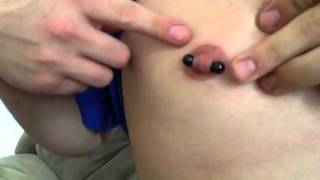 Nipple Piercing - 5mm Barbell (4 Gauge)