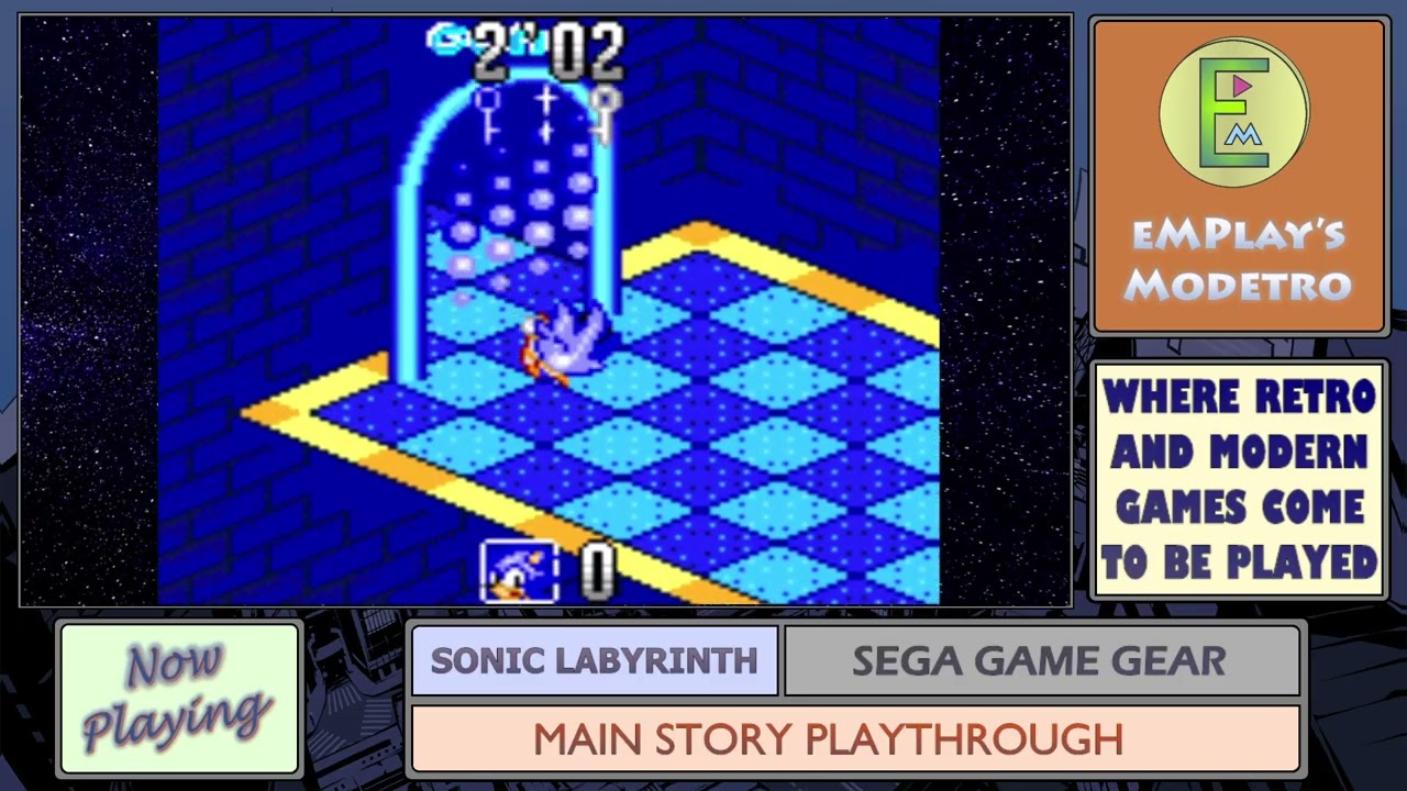  Sonic Labyrinth - Sega Game Gear : Video Games