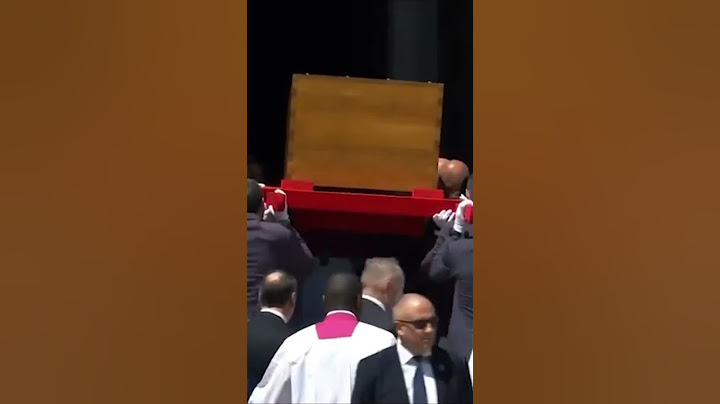 Funeral procession that took Pope Francis to his burial at St. Mary Major