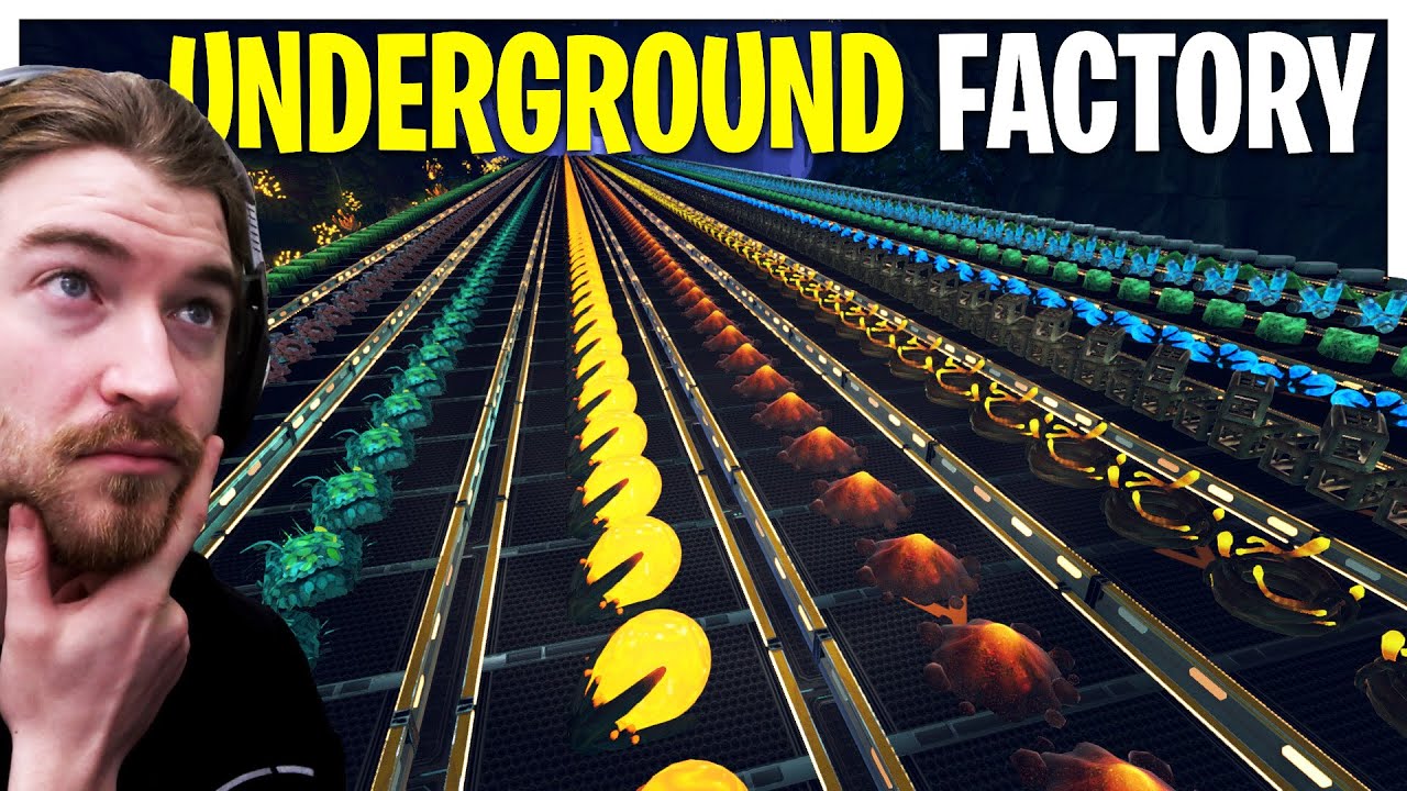 Creating an Underground Factory on an Alien Planet in Techtonica!