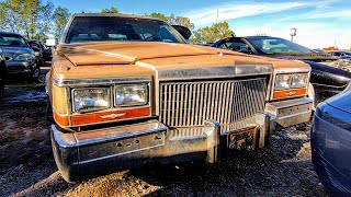 Last of the Clark Street Plant Caddies 1987 Cadillac Brougham d'Elegance Junkyard Find