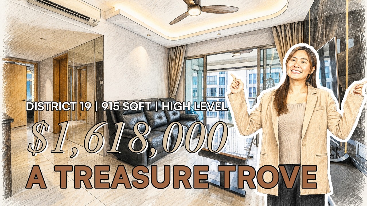 A Treasure Trove - 2-Bedroom + Study with 915sqft in Punggol | $1,618,000 | Caline Leong