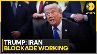 US-Iran War: Donald Trump Says Iran Blockade Working | WION News