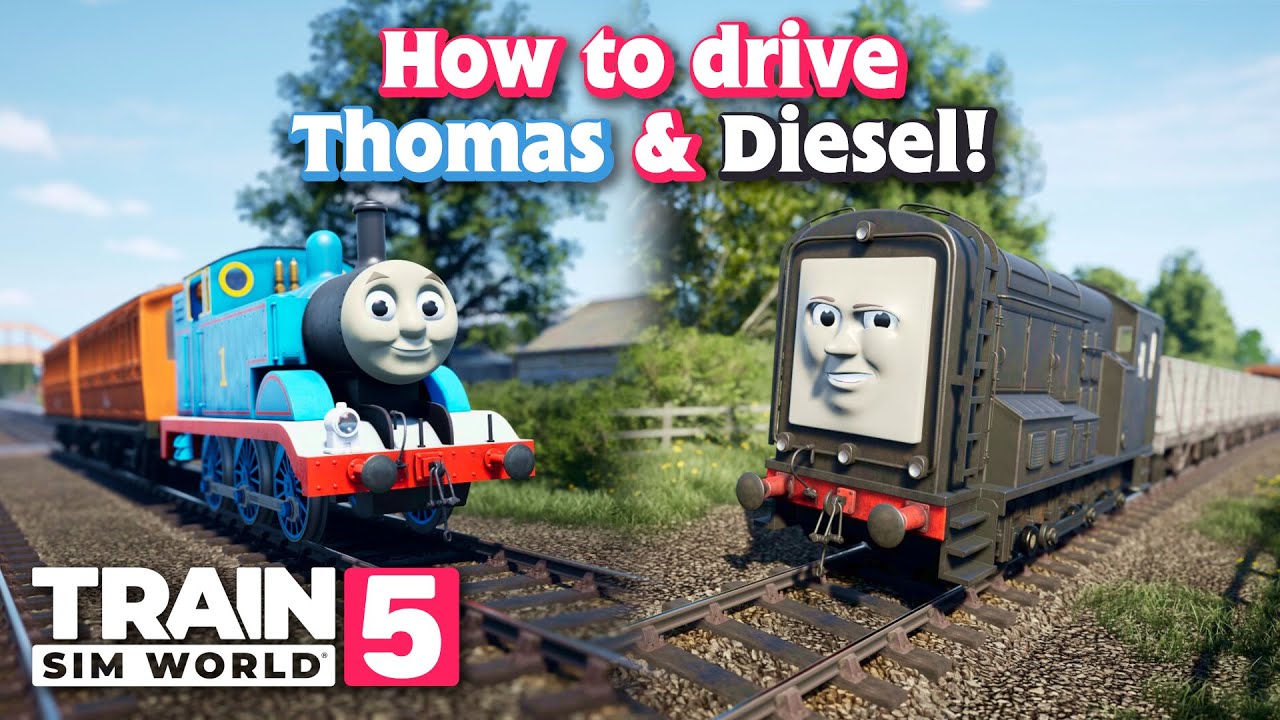 Учебное пособие для начинающих по управлению Томасом и Дизелем в Train Sim World 5! [Томас и друз...