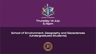 Graduation 2022: School of Environment, Geography and Geosciences