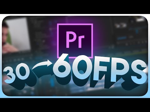 Tuto : Comment reconvertir une vidéos 30 Fps en 60 Fps Avec " Adobe Première Pro "