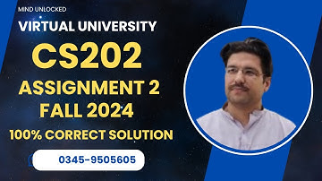 Cs202 Assignment 2 Solution Fall 2024 | CS202 Assignment 2 Correct Solution