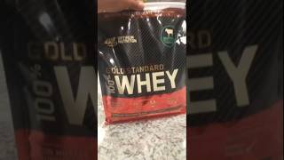 6lb bag of whey protein. Ready to go. 🏋🏽