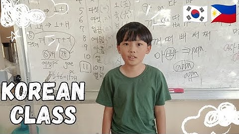 🇰🇷🇵🇭 Pinay Mom Vlog| Korean Class for Beginner 
