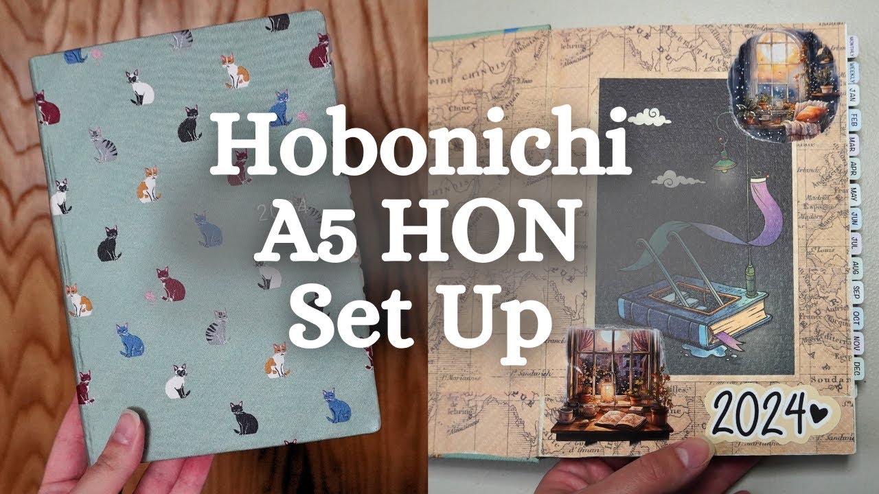 Hobonichi A5 / A6 Cousin Cover Hobonichi techo cousin cover with Book -  Extra Studio